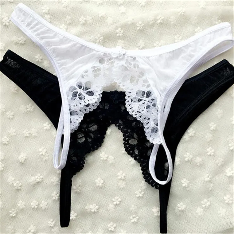 Ailes Ajourées – String dentelle à découpes