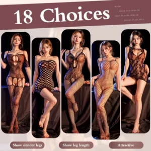 Douze Envies – Combinaison résille, 12 modèles