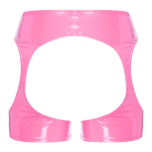 Porte-Jarretelles Vinyle – Shorty découpé