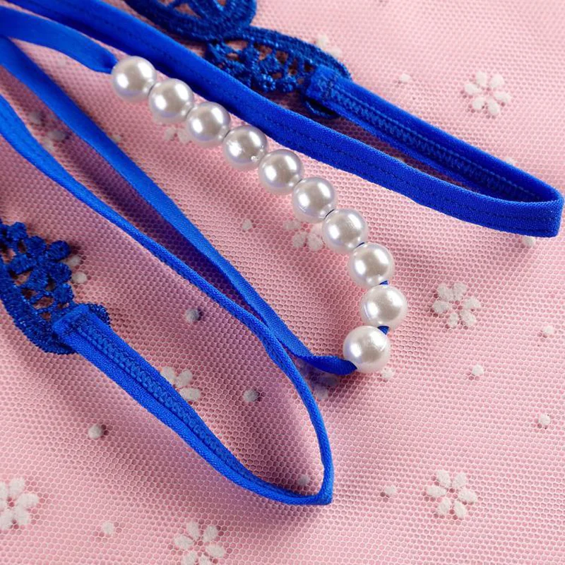 Dentelle Ailée – String brodé à fil de perles - Image 11