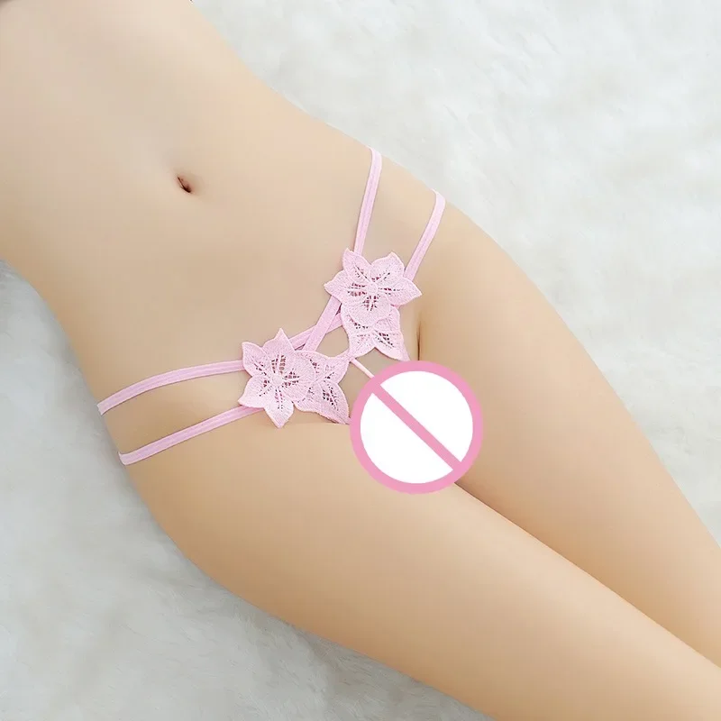 Envol Perlé – String papillon double lien - Image 9