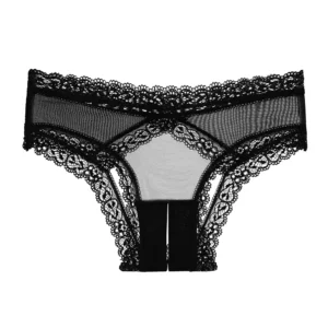 Voile Festonné – Culotte tulle ouverte grandes tailles