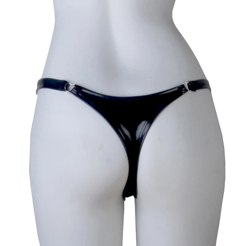 Tanga Verni – Culotte vinyle à boucles - Image 2