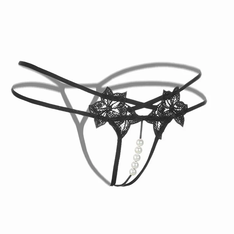 Envol Perlé – String papillon double lien - Image 7