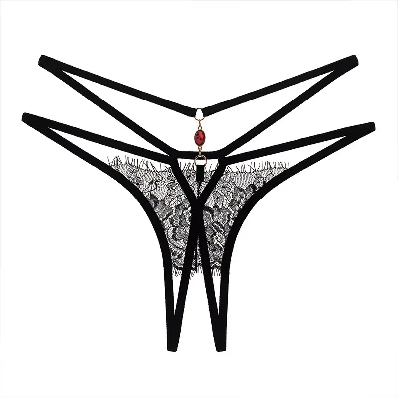 Cœurs & Perles – String dentelle, 6 modèles
