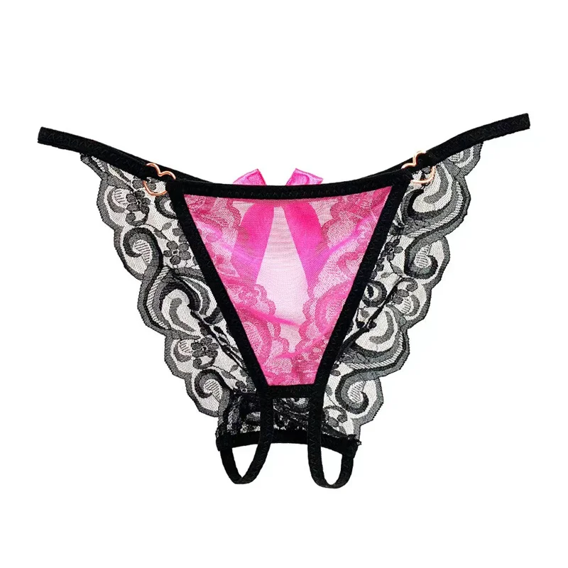 Vitrail – String dentelle et tulle coloré - Image 2