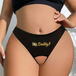 Oui Papa – Culotte « Yes Daddy? » grandes tailles