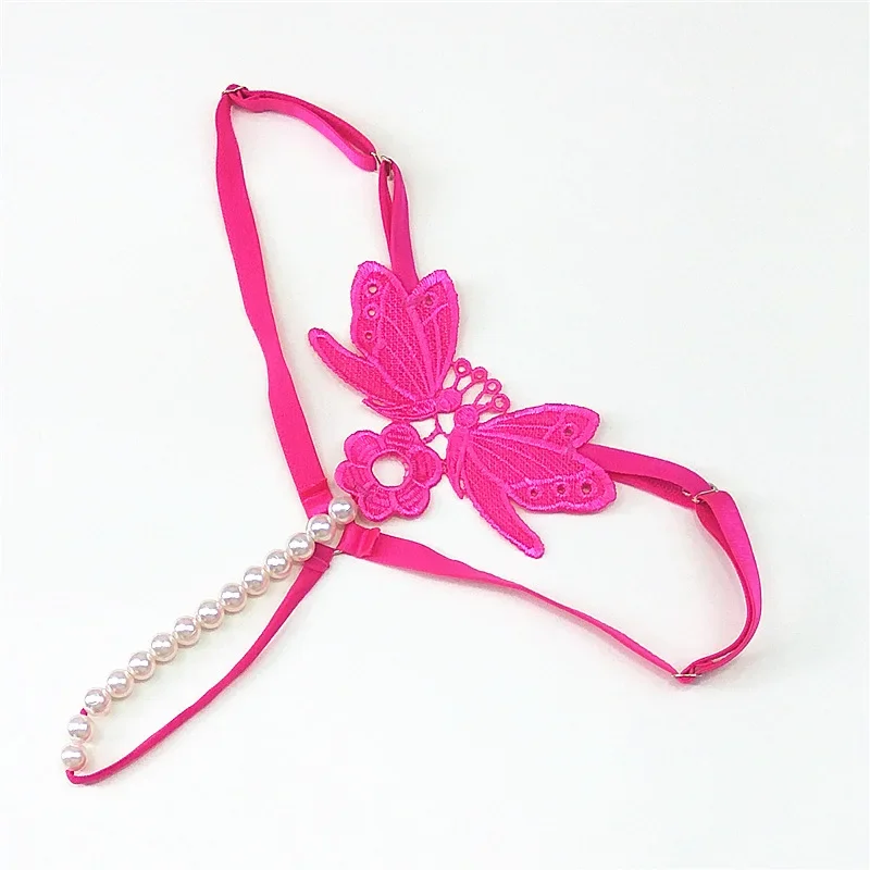 Libellule Perlée – String bijou papillon et perles - Image 13