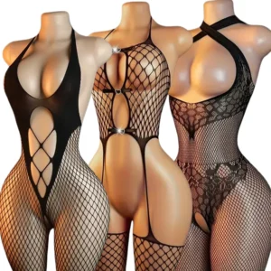 Résille Sauvage – Combinaison ouverte, 10 modèles