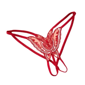 Papillon Pailleté – String sequins ouvert