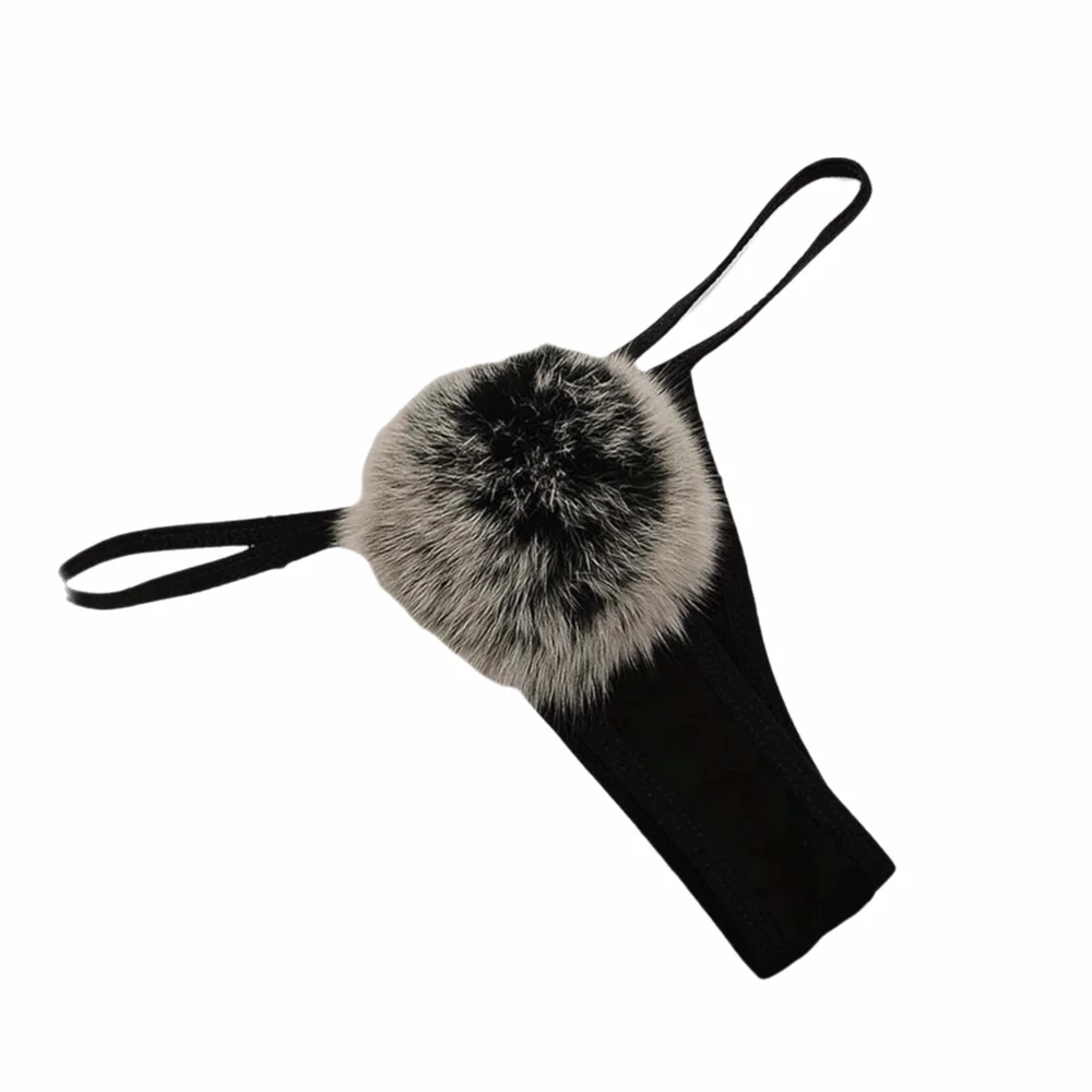 Pompon – String cosplay à queue de lapin